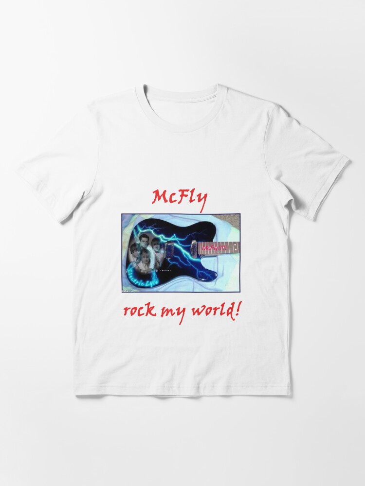 Alternate view of McFly rock my world! Essential T-Shirt