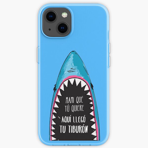 Mami que tu quieres, aqui llego tu tiburon - Safera iPhone Soft Case