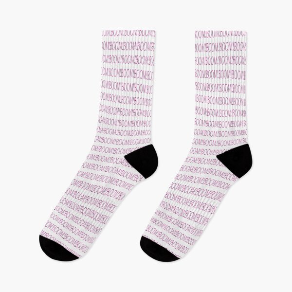 Item preview, BOOM! Pink Text on White Background designed and sold by SEEphotos7171.