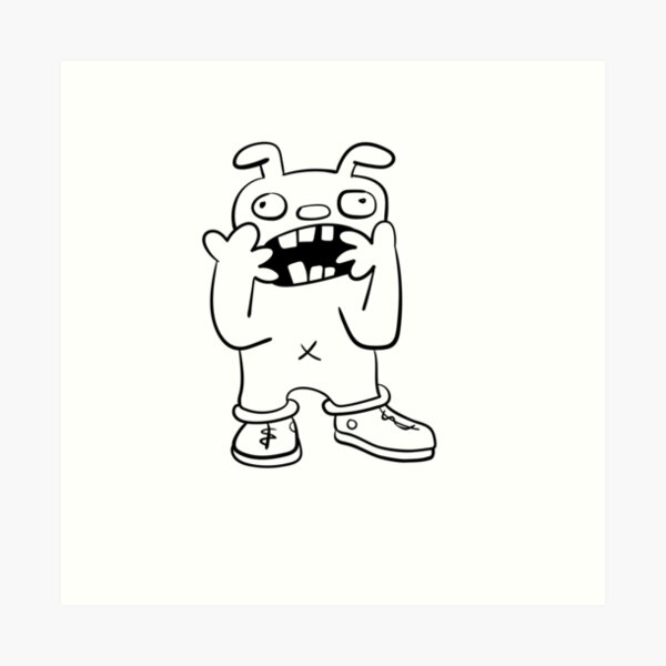 Anxious Art Print
