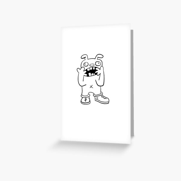 Anxious Greeting Card