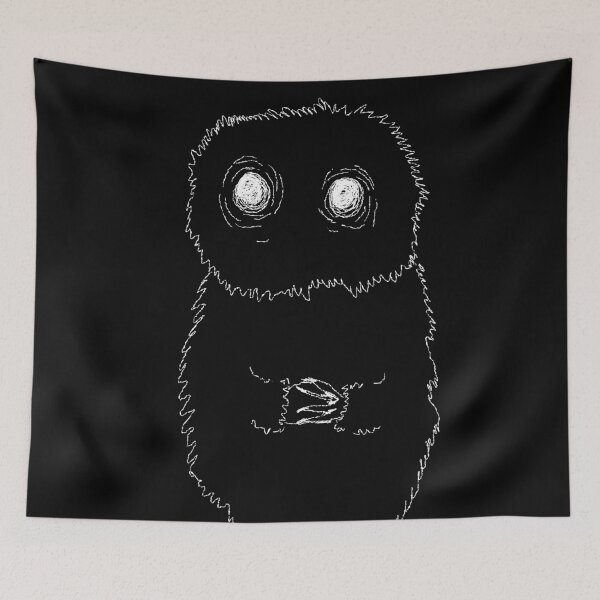 Item preview, ghost bird designed and sold by ooohshiny.
