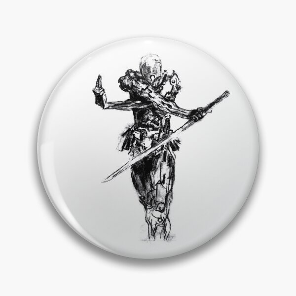 Item preview, Grey fox draw from metal gear designed and sold by RedXIV.