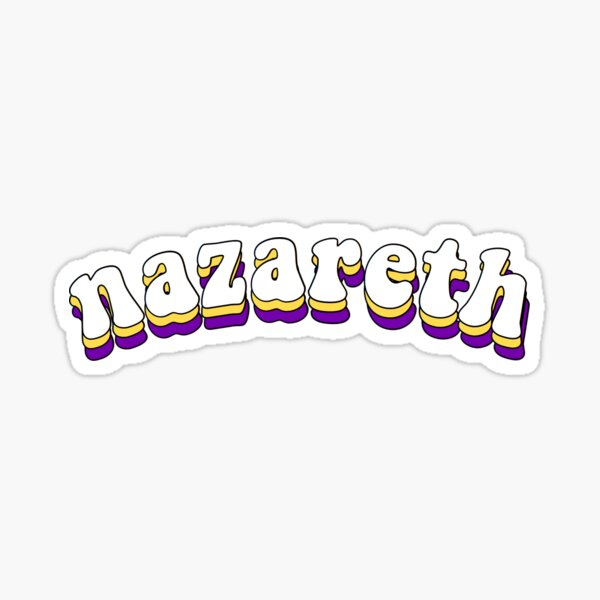 groovy nazareth Sticker