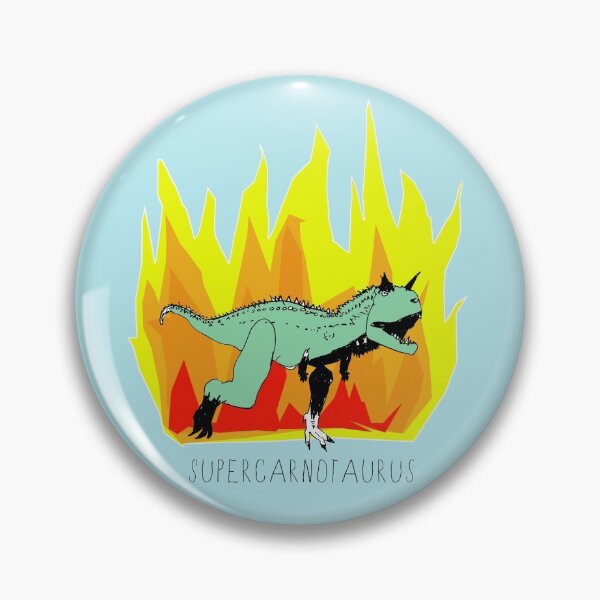 Item preview, Supercarnotaurus - with black letters designed and sold by HeyK.
