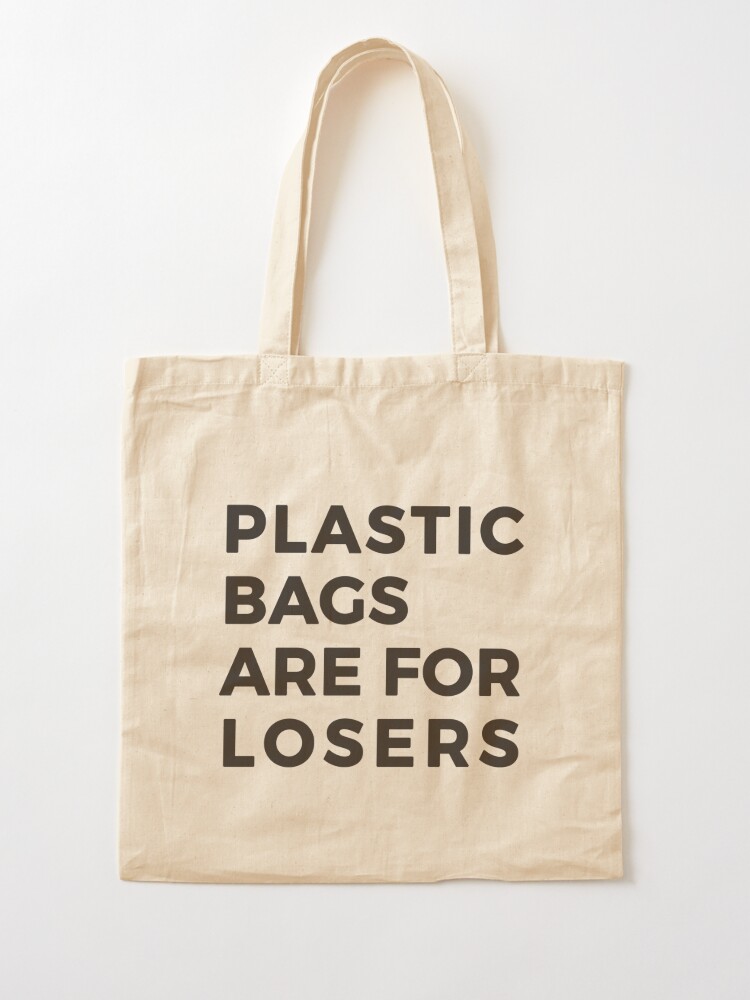 Hemp Shopping Bag - Plastic bags are for losers