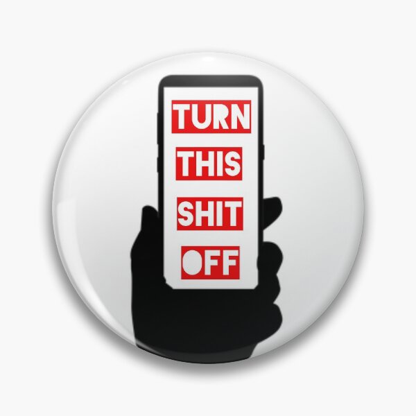 Item preview, turn off your phone designed and sold by metalriffer.