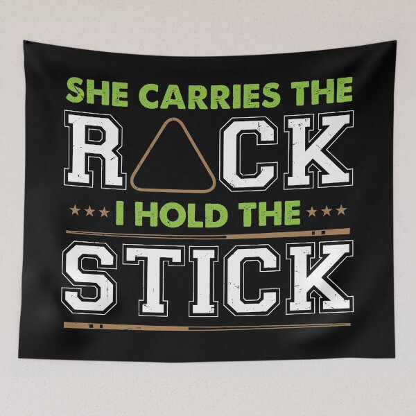 Item preview, She Carries The Rack I Hold The Stick designed and sold by Sandra78.