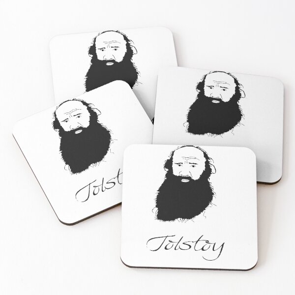 Item preview, Leo Tolstoy Writer  designed and sold by The Dead  Writers Circle.