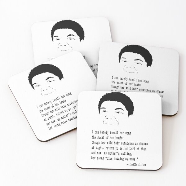 Item preview, Lucille Clifton Quote designed and sold by The Dead  Writers Circle.