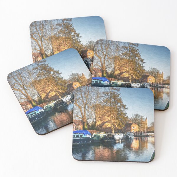 Item preview, The Canal At Newbury designed and sold by IanWL.