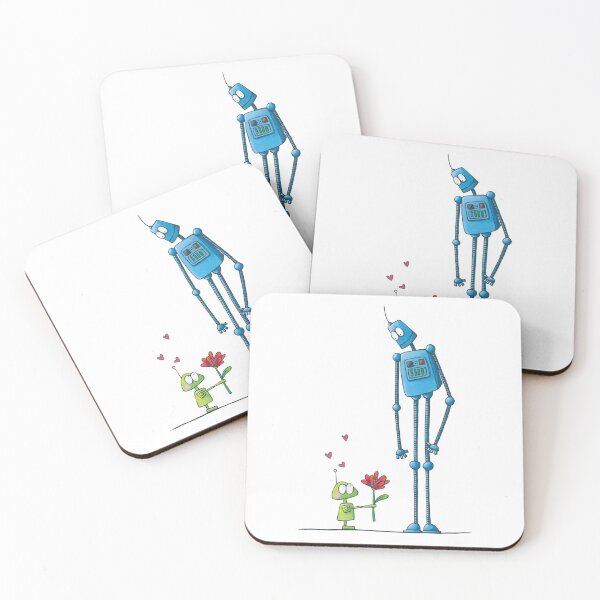 Item preview, Robots in love designed and sold by laureH.