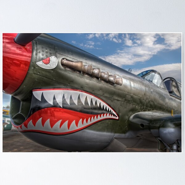 Curtiss P-40 Kittyhawk Poster