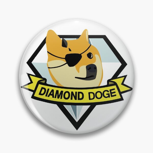 Item preview, Diamond Doge designed and sold by RedXIV.