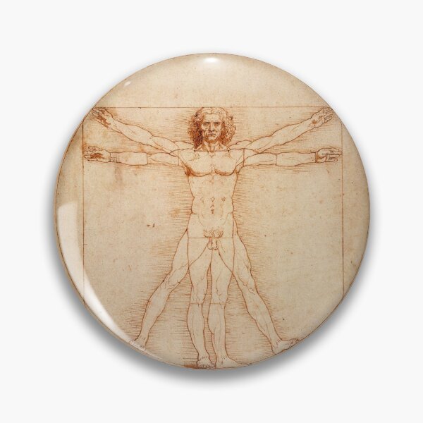 Item preview, El hombre de Vitruvio, de Leonardo da Vinci designed and sold by fourretout.