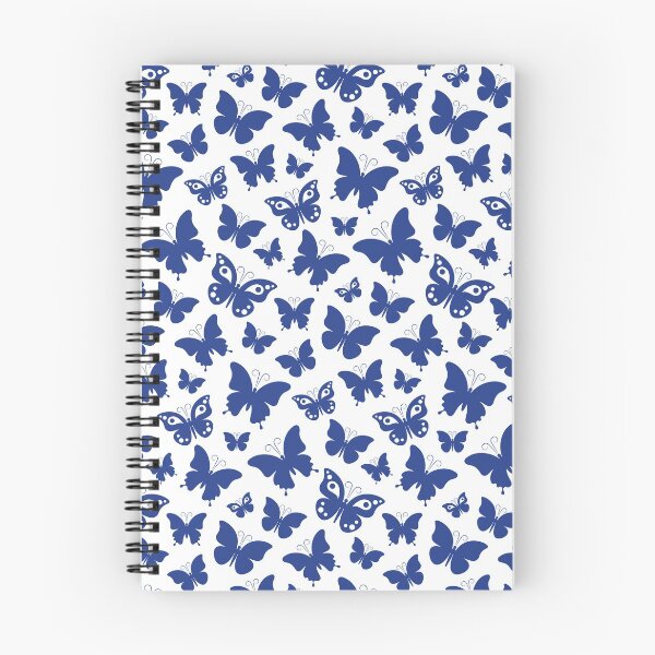 Item preview, Pattern of pretty blue butterflies designed and sold by Deviser.