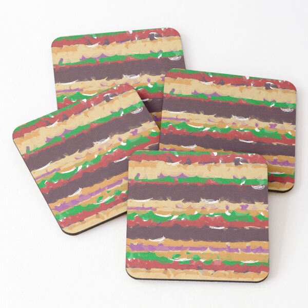Item preview, Abstract Never-ending Hamburger designed and sold by ArgyleImp.