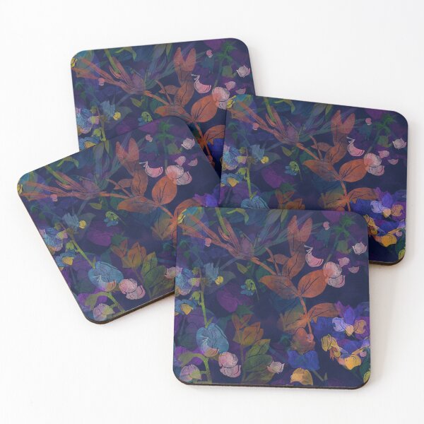 Item preview, Garden vetch in the night designed and sold by Shoshina.