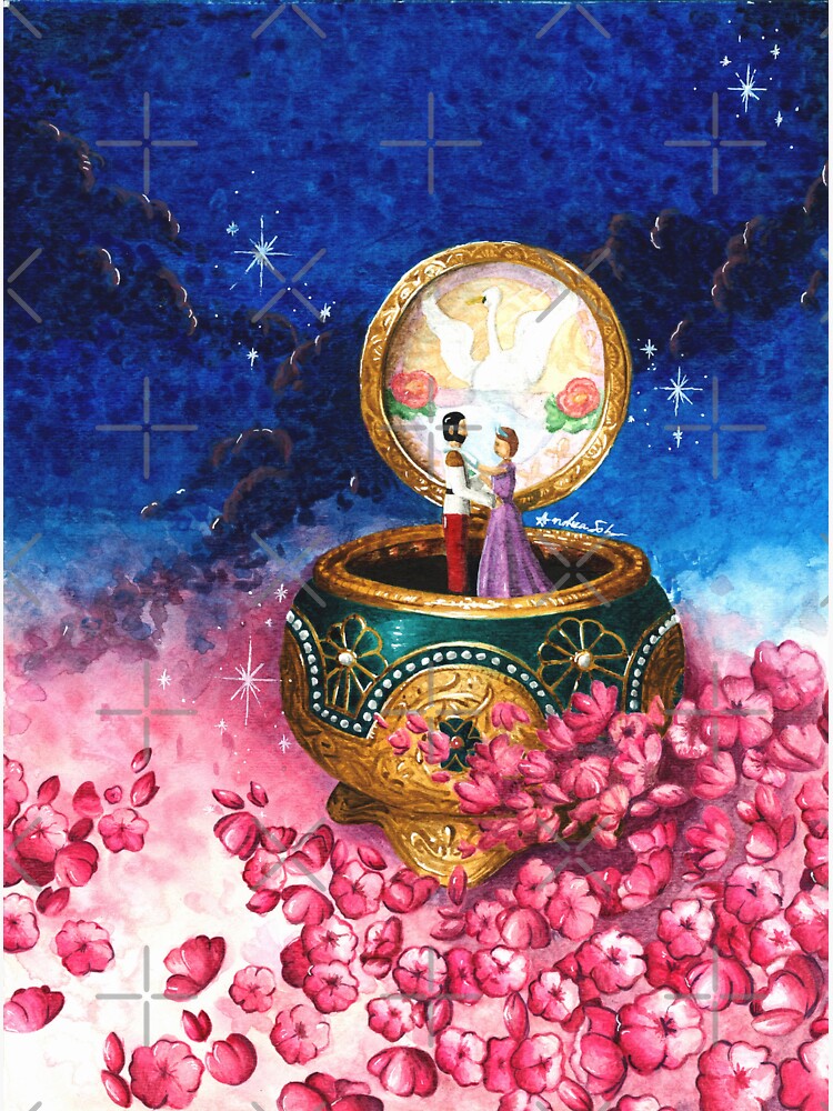 "Anastasia music box " Sticker for Sale by Andrea Solis Redbubble