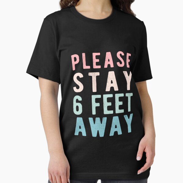 Item preview, PLEASE STAY 6 FEET AWAY  designed and sold by AnimaLovers.