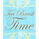 Tea Break Time Poster By Iamsla Redbubble