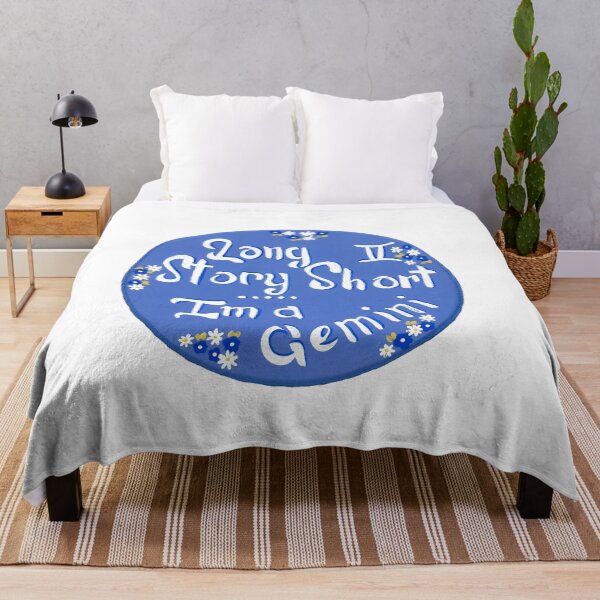 Item preview, Long Story Short, I'm A Gemini designed and sold by ArtByAlisonLove.