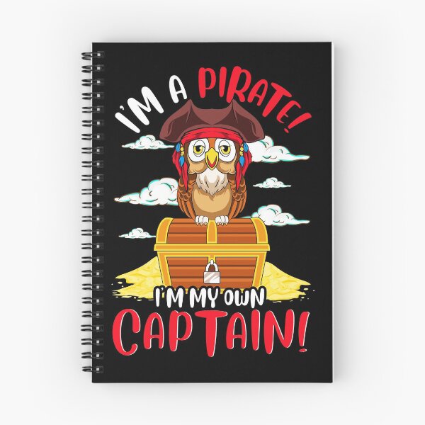 Item preview, Pirate Party Owl Captain designed and sold by frittata.