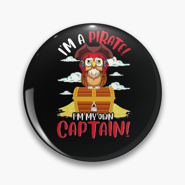 Item preview, Pirate Party Owl Captain designed and sold by frittata.