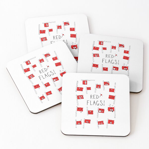 Item preview, Red Flags designed and sold by Kirsty Finnigan.