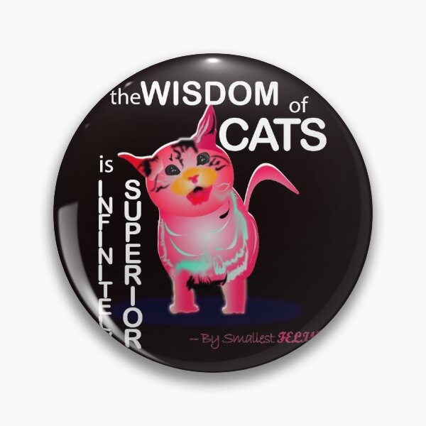 Item preview, The Wisdom of Cats designed and sold by SueSakpal.