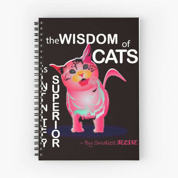 Item preview, The Wisdom of Cats designed and sold by SueSakpal.