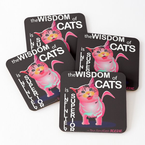 Item preview, The Wisdom of Cats designed and sold by SueSakpal.