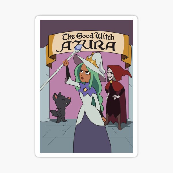The Good Witch Azura Poster The Owl House Sticker By