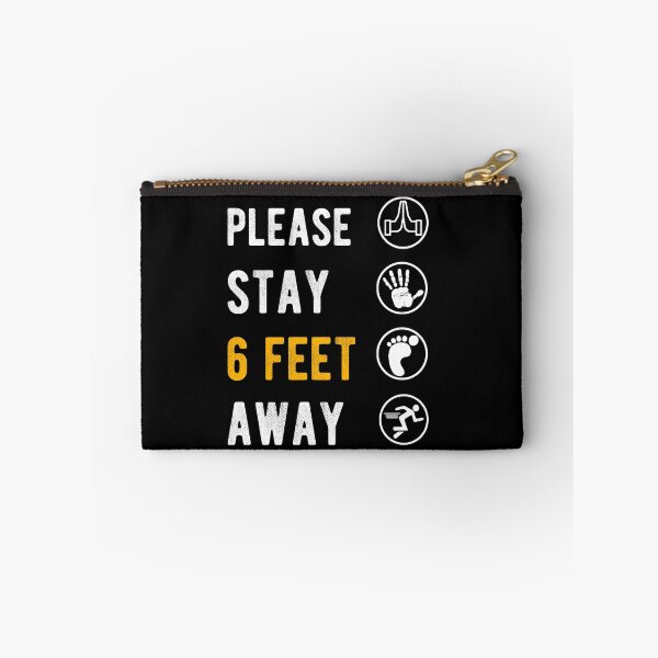 Item preview, PLEASE STAY 6 FEET AWAY  designed and sold by AnimaLovers.
