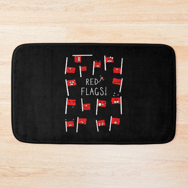 Item preview, Red Flags designed and sold by Kirsty Finnigan.