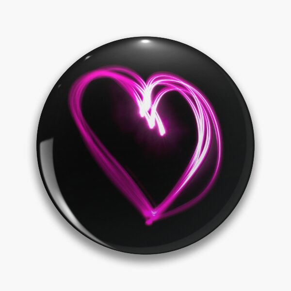 Item preview, Pink Light Painted Heart designed and sold by HectorCantres.