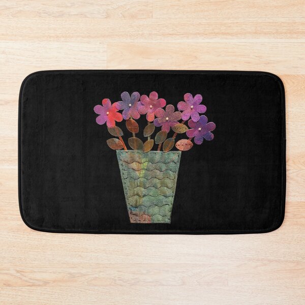 Item preview, Purple Shimmer Flowers in Vase designed and sold by Jeffrey Louis Salkilld.