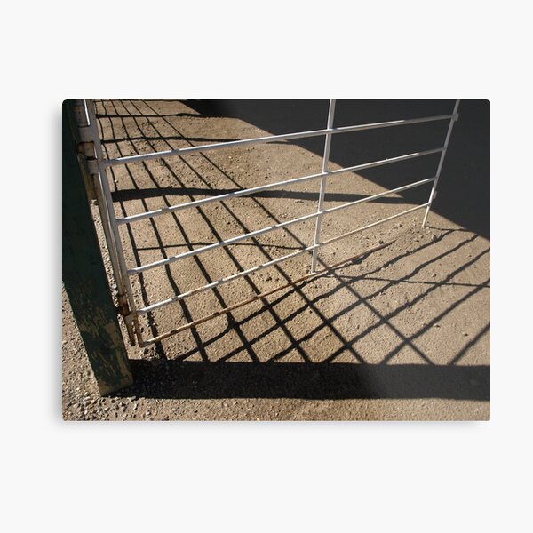 Close the Gate Metal Print