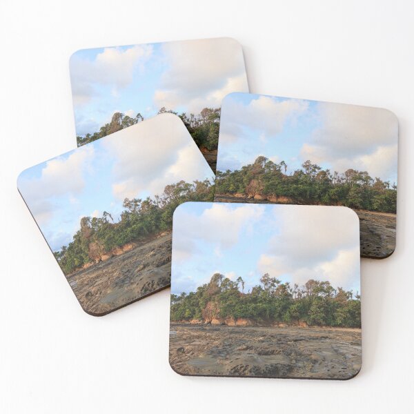 Item preview, Rocky beach landscape at tip of Borneo Malaysia designed and sold by Juhku.