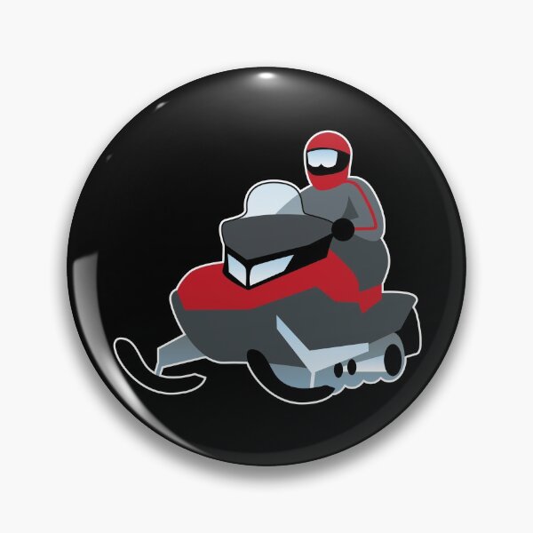 Item preview, Red Snowmobile designed and sold by Design Minds Boutique.