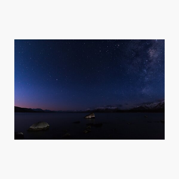 Lake Tekapo at Night Photographic Print