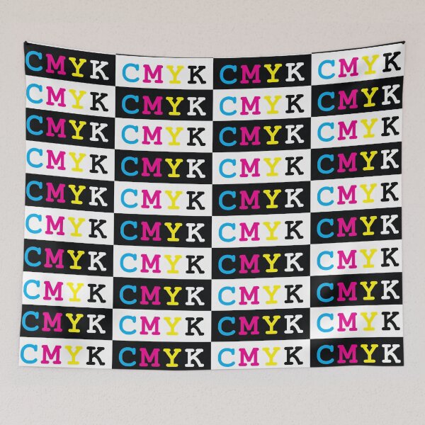 Artikelvorschau, CMYK-Textmuster entworfen und verkauft von Design Minds Boutique.