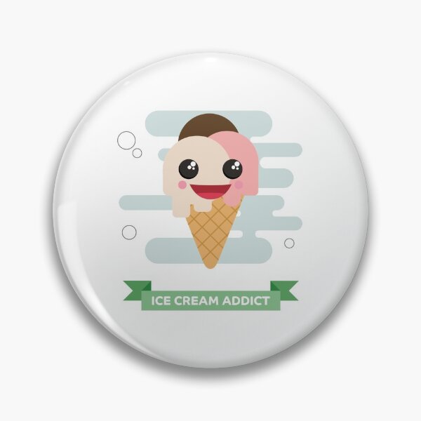 Aperçu de l'œuvre Ice Cream Addict créée et vendue par PortraitPanda.