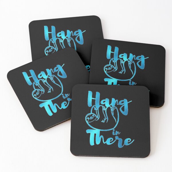 Item preview, Hang in There in Blue designed and sold by Paulele.