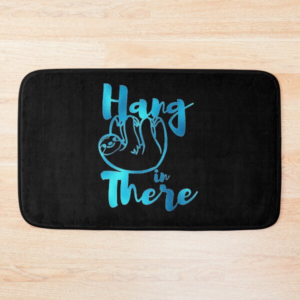 Item preview, Hang in There in Blue designed and sold by Paulele.