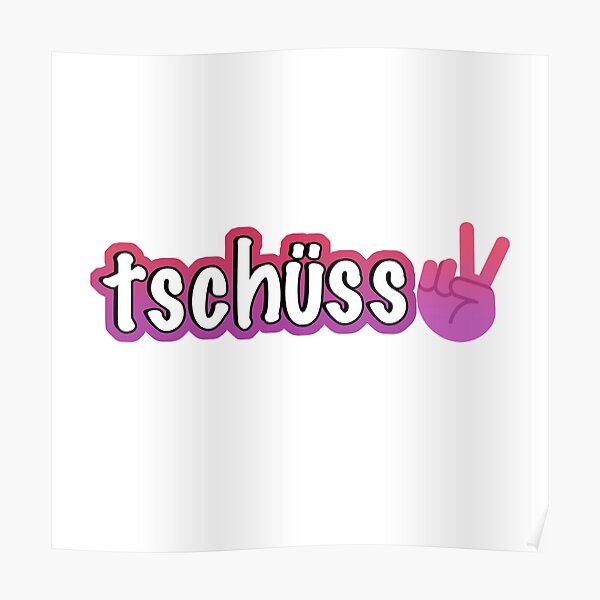 Poster Tsch C3 Bcss Redbubble