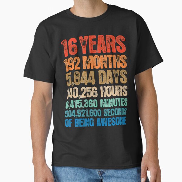 Retro Vintage 2003 Shirt 16th Birthday Gift Ideas Girls Boys