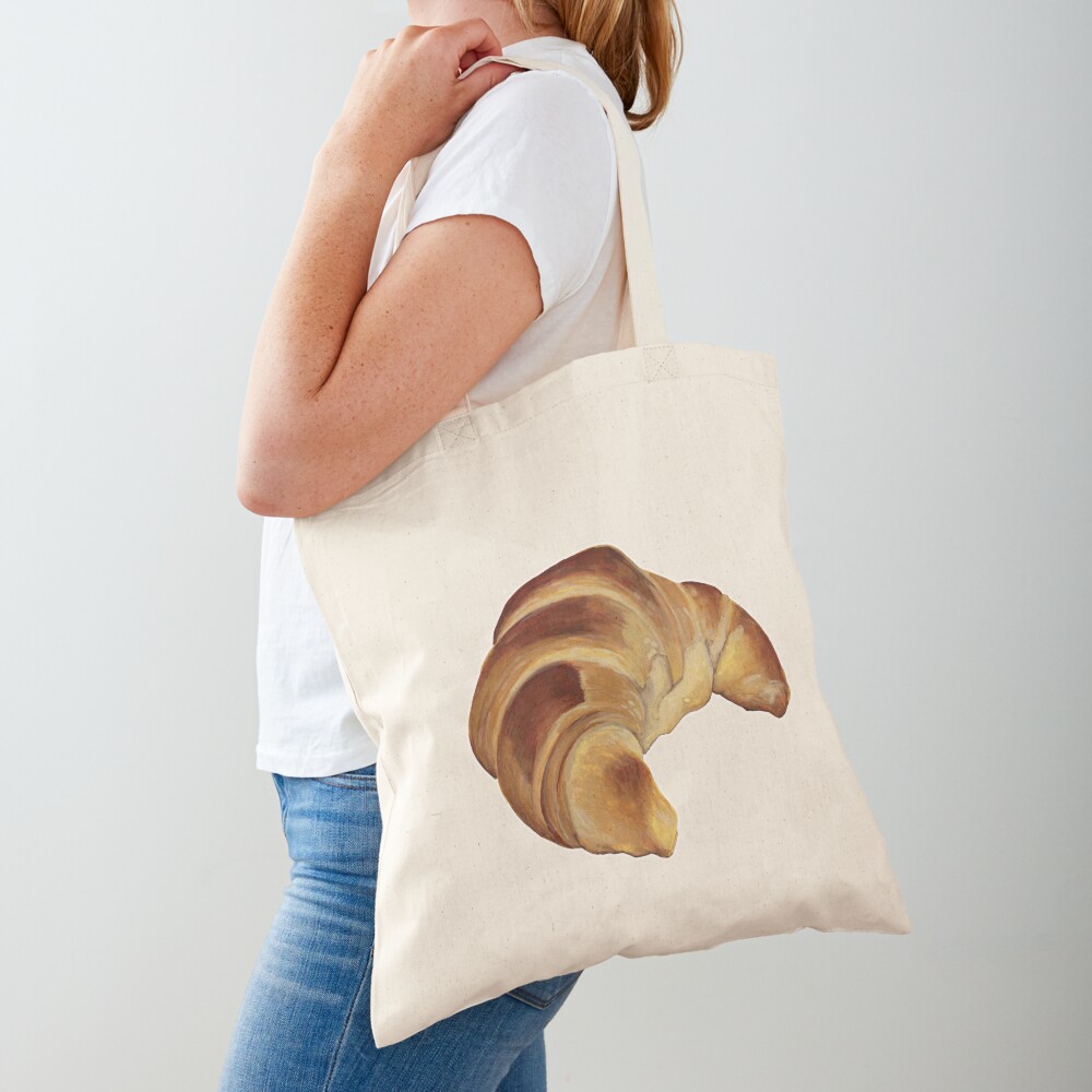 The Little Croissant Tote Bag