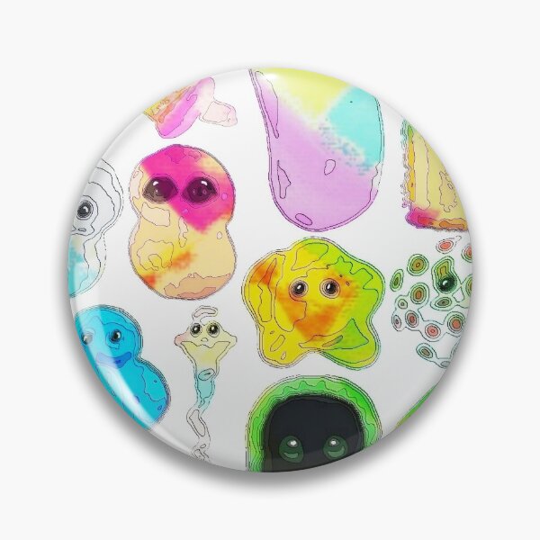 Item preview, Rainbow Microbes #rainbowmicrobes  designed and sold by HeckaDoodleDo.