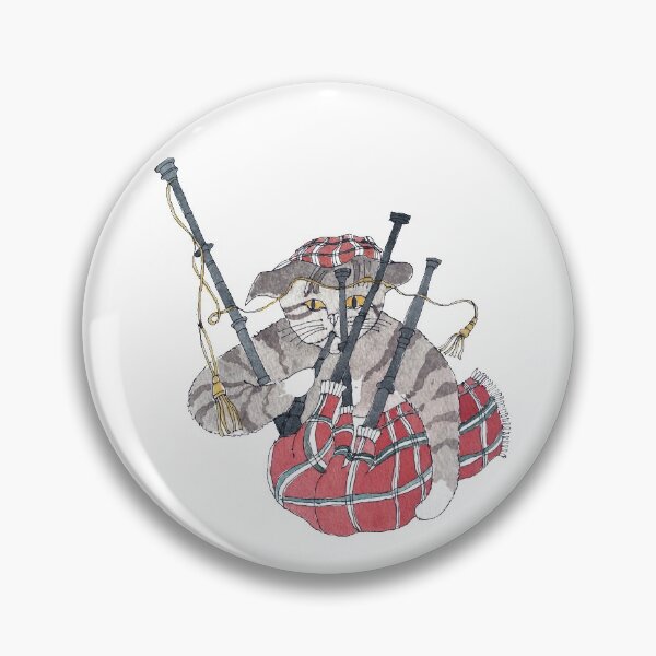 Item preview, Bagpipe Puss designed and sold by MooMooArt.